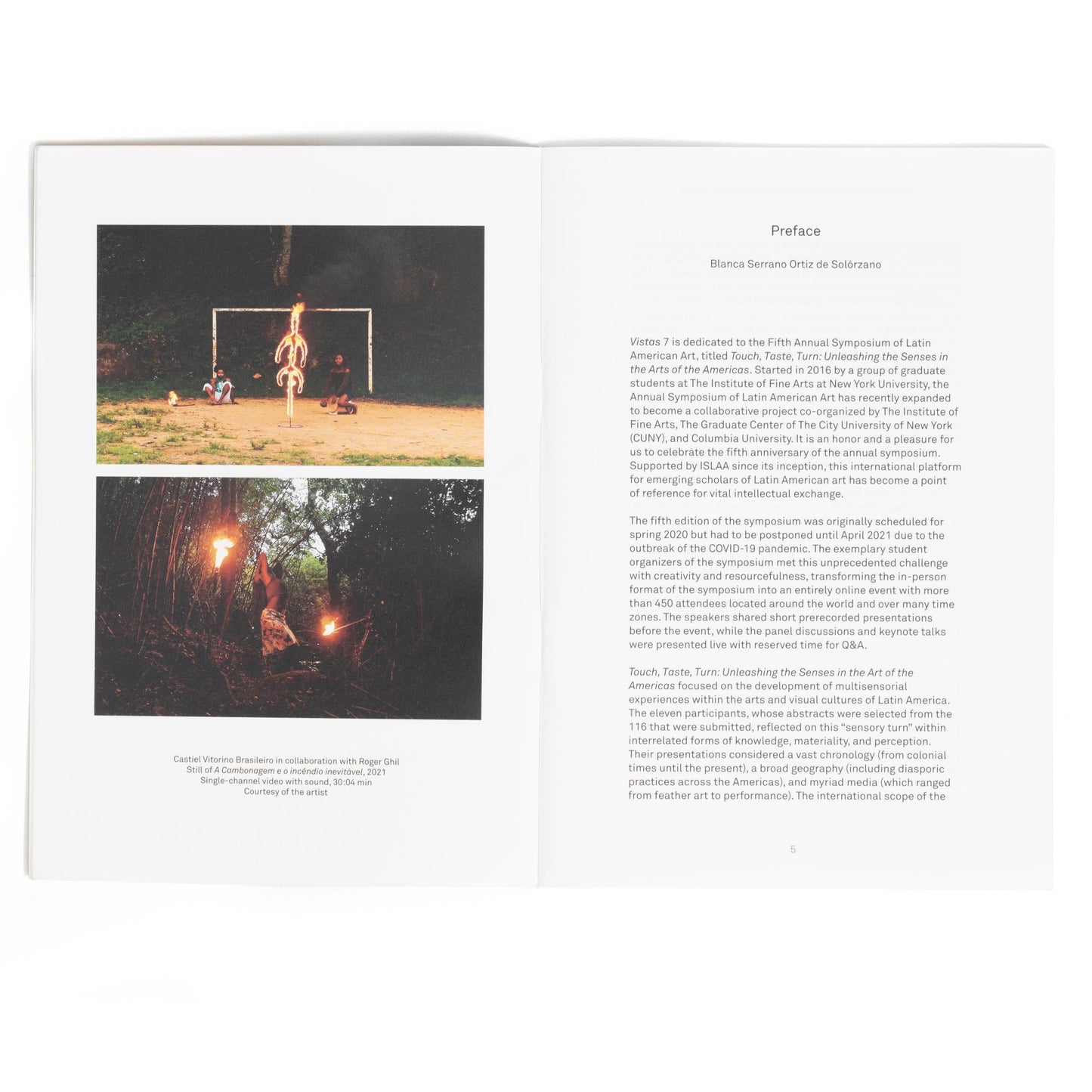 Vistas 7—Touch, Taste, Turn: Unleashing the Senses in the Arts of the Americas