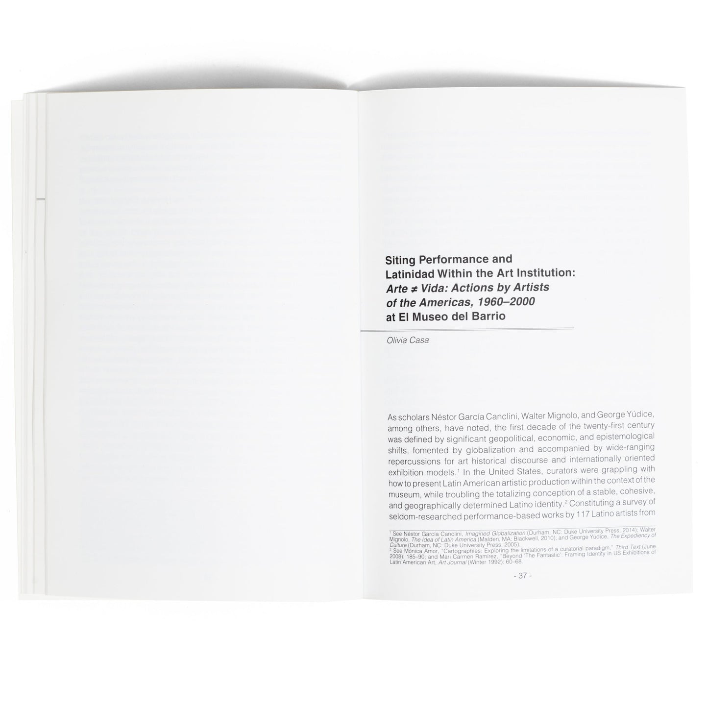 Vistas 1—Exhibitionary Histories of Postwar Latin American Art