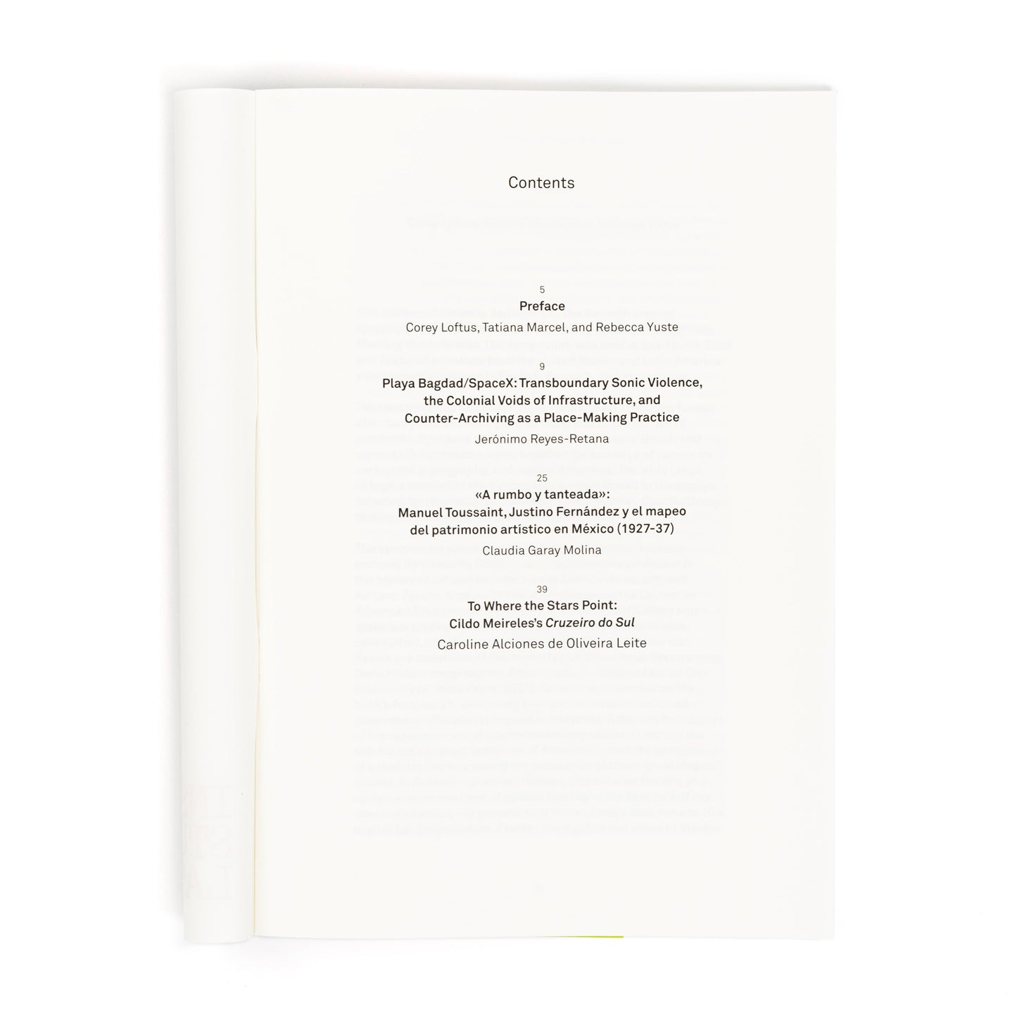 Vistas 10—Making Space, Making Place: Marking the Americas