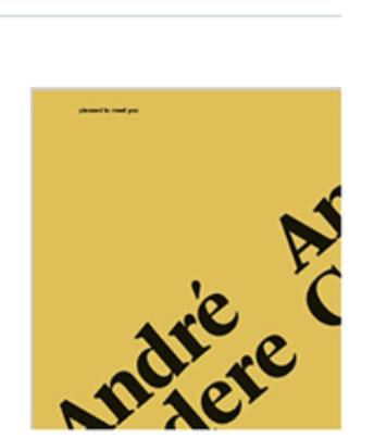Pleased to meet you N° 6: André Cadere