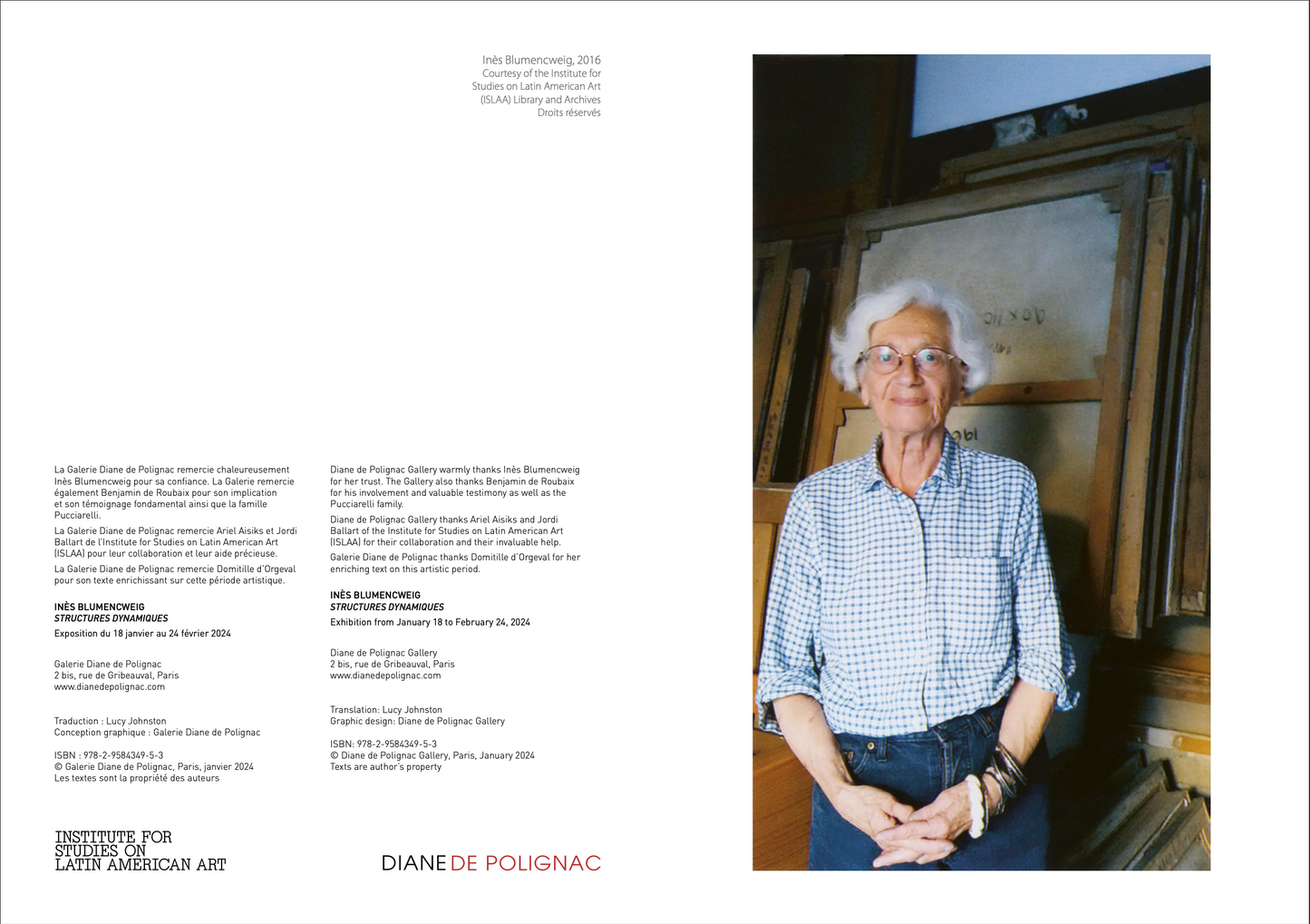 Inès Blumencweig: Structures dynamiques